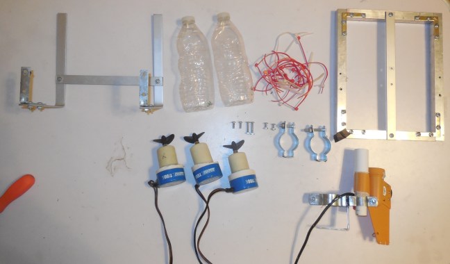 Disassembled Rov